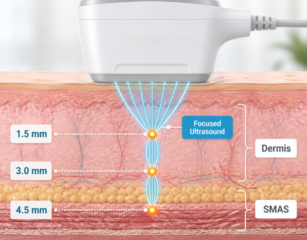 HIFU science illustration