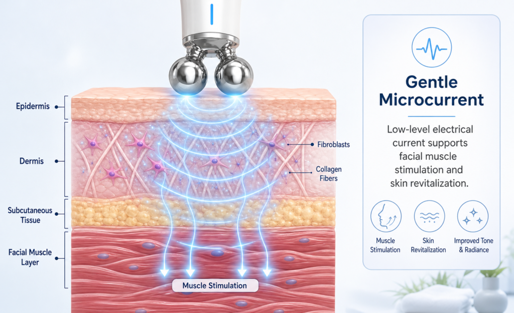 microcurrent science illustration